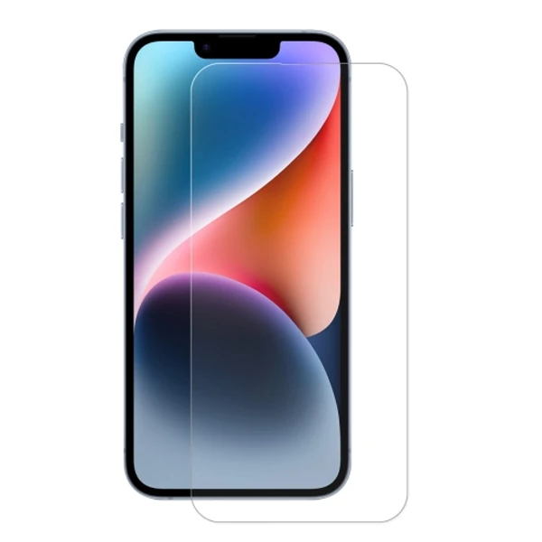 Ally iPhone 14 Plus 6.7inç Tempered Kırılmaz Cam Ekran Koruyucu - Siyah