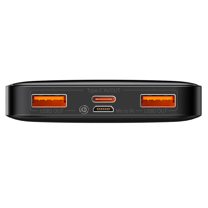 Baseus Bipow 20W Hızlı Şarj 10000 mAh LED Göstergeli Powerbank - Beyaz