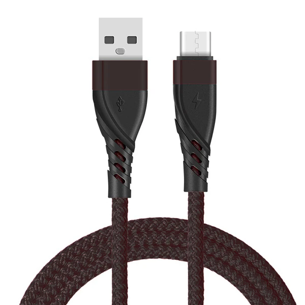 Ally QC3.0 USB To Type-c Hızlı Şarj Kablosu - Siyah