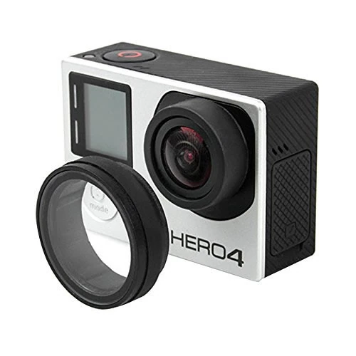 Hero Gopro 5/ 4/ 3+/ 3 Uv Kamera Lens Koruma - Siyah