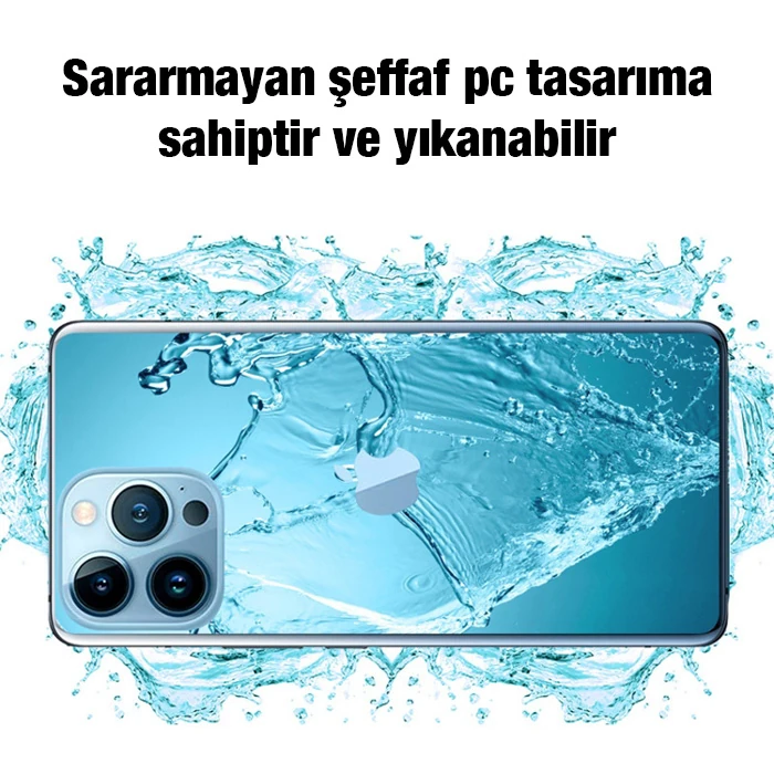 Ally iPhone 11 Pro 5.8inç Kılıf Kamera Korumalı Ultra İnce Şeffaf Silikon Kılıf - Şeffaf 2