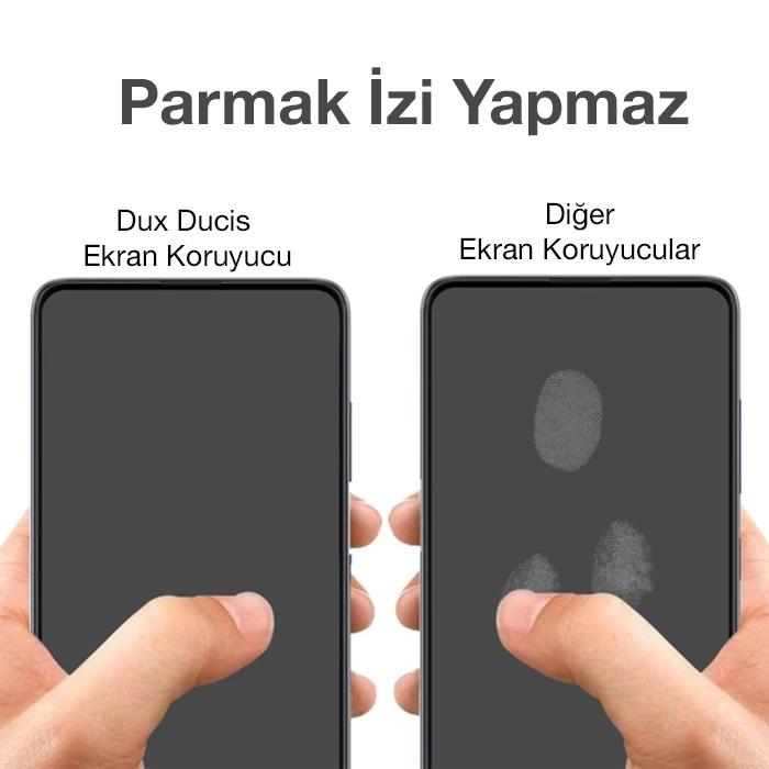 Dux Ducis iPhone 13 Mini 5.4inç Tempered Cam Ekran Koruyucu 10D Full Kaplama - Siyah