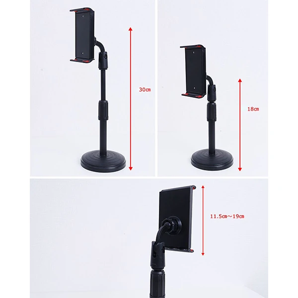 Ally Portatif 360 ° Masaüstü Tablet Standı Tutucu - Siyah
