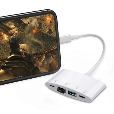 Ally NK-1040 4in1 İPhone Lightning To Usb Kamera Adaptörü