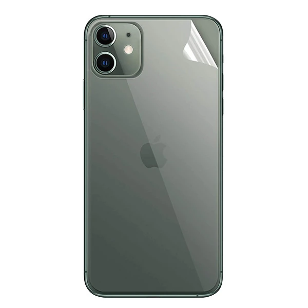 GOR İPhone 11 6.1 Çizilmez Arka Koruyucu Jelatin 5 Adet Set - Şeffaf 2