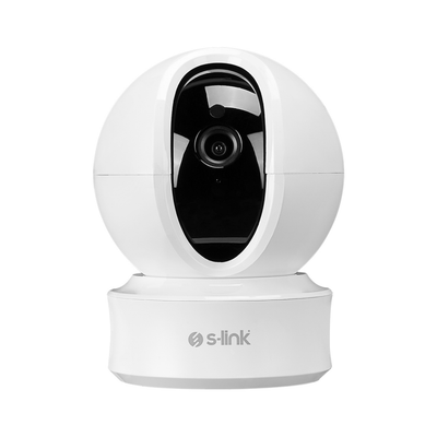S-Link S-Lınk SL-IND04 Ev/Bebek Güvenlik Kamerası WiFi 3Mpix 3.6mm Lens 10m. Gece Görüşü Hareket algılama İki Yönlü Ses Micro SD Kartlı Tuya Yazılı...