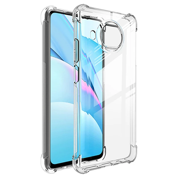 Xiaomi Mi 10T Lite 5G Anti-Drop Shockproof Darbe Emici Silikon Kılıf - Şeffaf 2