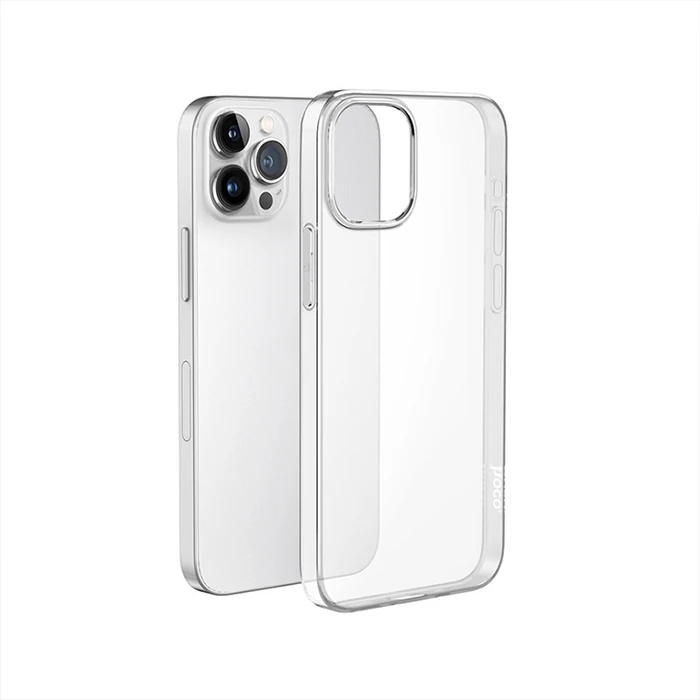 Hoco Light Series TPU iPhone 15 Pro Şeffaf Kılıf - Şeffaf 2