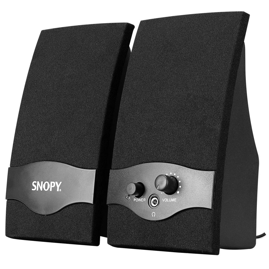 Snopy SN-84 4W 1+1 Masa Üstü USB Speaker (Siyah)(1923)