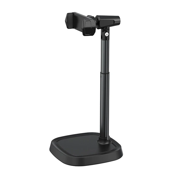 Ally T8 360° Dönebilen Yükseklik Ayarlı Masa Üstü Telefon Tutucu - Siyah
