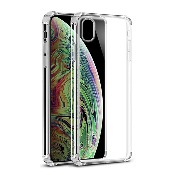 Ally İphone Xs Max 6.5 Anti-Drop Darbe Emici Silikon Kılıf - Şeffaf 2