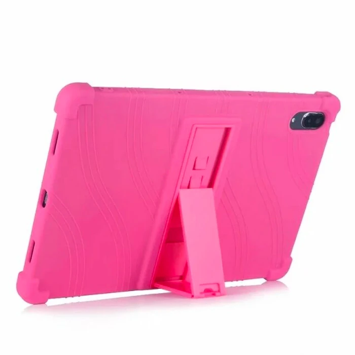 Ally Lenovo Tab P11 Pro TB-J706 Standlı Silikon Kılıf Tablet Kılıfı - Açık Mavi