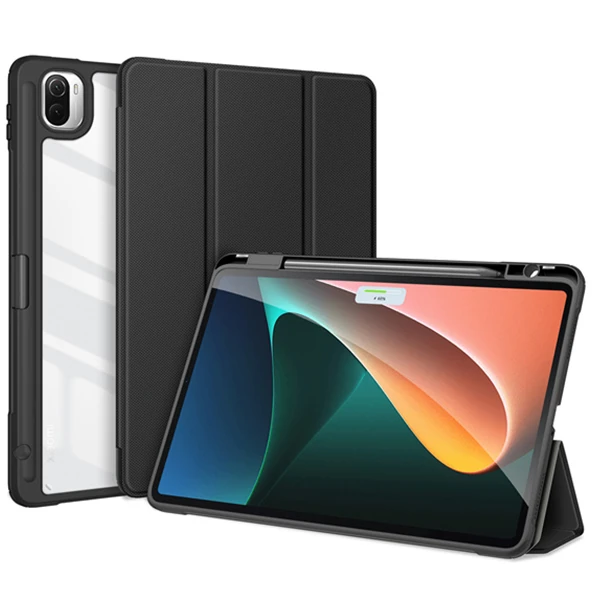 Dux Ducis Xiaomi Mi Pad 5 - 5 Pro Kılıf Kalem Bölmeli Toby Series - Yeşil