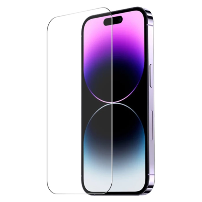 Ally iPhone 15 Pro Max Full HD Tempered Kırılmaz Cam Ekran Koruyucu - Şeffaf 2