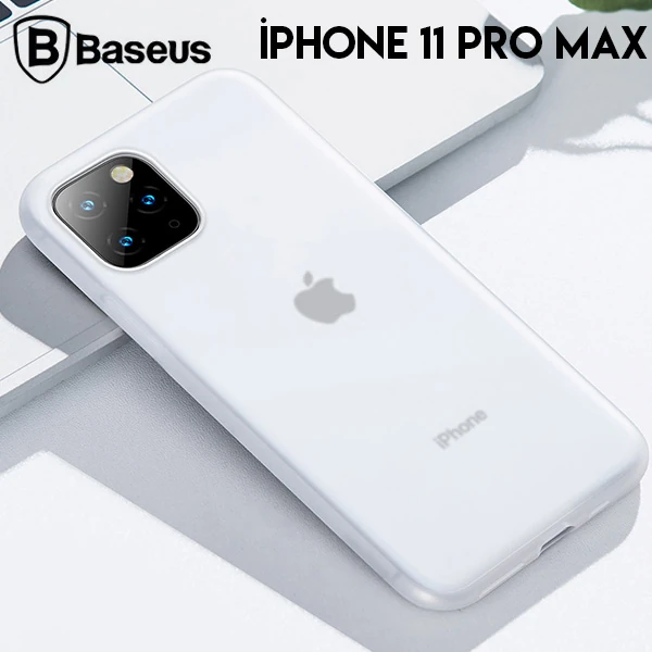 Baseus Jelly Liquid Silica Gel iPhone 11 Pro Max 6.5 Kılıf Şeffaf Sıvı Silikon Kılıf - Şeffaf 2