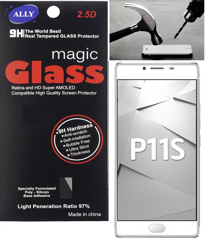 Reeder P11s Kırılmaz Cam Ekran Koruyucu - RZ