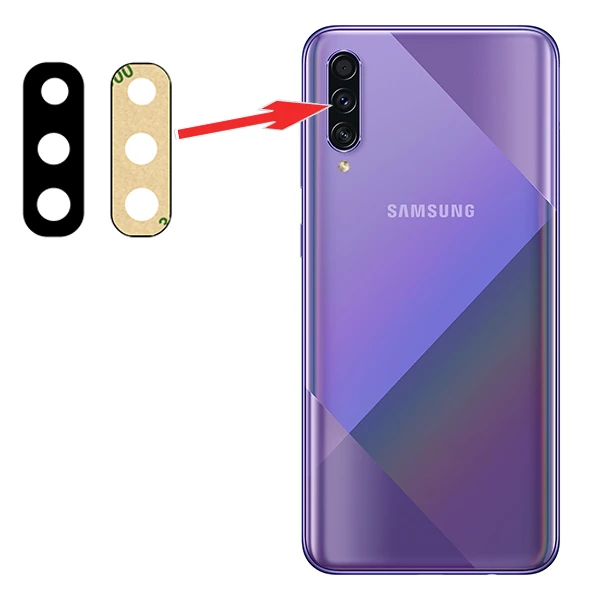 Samsung Galaxy A50S SM-A507F Kamera Lens Camı - Siyah