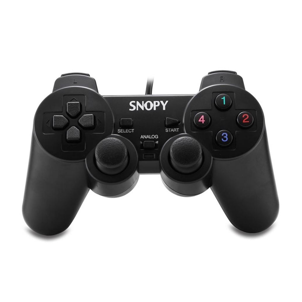 Snopy SG-401 USB/PC/PS3 1.8mt Kablolu Çift Titreşimli Gamepad(1923)