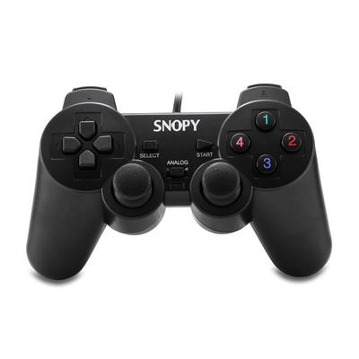 Snopy SG-401 USB/PC/PS3 1.8mt Kablolu Çift Titreşimli Gamepad(1923)