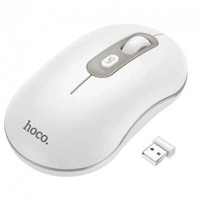 Hoco GM21 Platinium 1600dPi 2.4G Bluetooth Kablosuz Optik Mouse