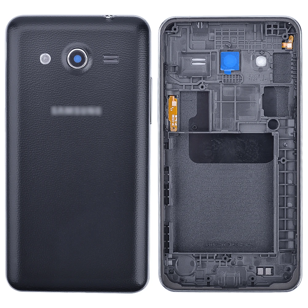 Samsung Galaxy Core 2 G355 İçin Kasa Kapak - Siyah
