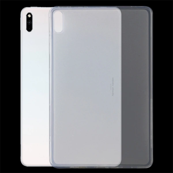 Huawei MatePad 10.4 Ultra Koruma Şeffaf Silikon Kılıf - Şeffaf 2