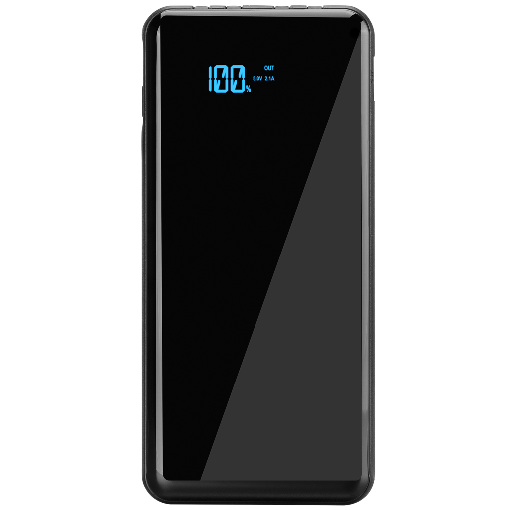 S-Link S-Lınk IP-G13K Siyah 10.000mAh 1xUSB 1xMicro USB 4in1 Kablolu (Type-C Lightning Micro ve USB) LCD Göstergeli PowerBank(1923)