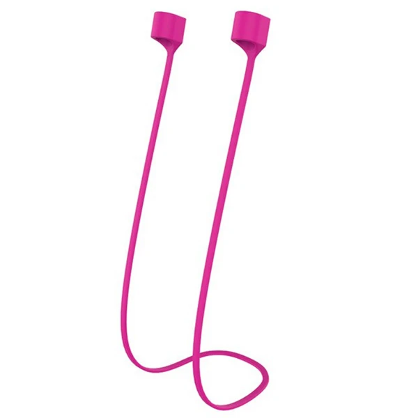 Ally Airpods 1-2 Nesil Ve Pro Uyumlu Mıknatıslı Kulaklık Askısı - Pembe