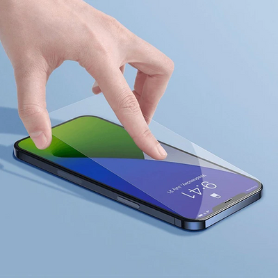 Baseus İPhone 12 Pro Max 6.7 0.3mm Ful Tempered Cam Ekran Koruyucu 2 Adet Set