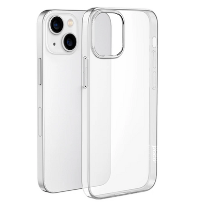 Hoco Light Series TPU iPhone 15 Plus Şeffaf Kılıf