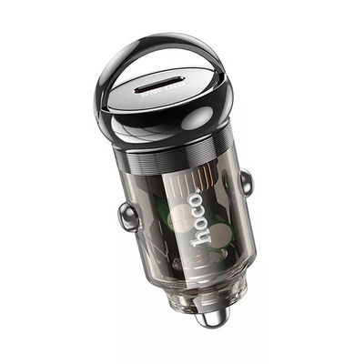 Hoco Z53 Sight Single PD30W Type-C Girişli Araç Çakmaklık Hızlı Şarj Aleti