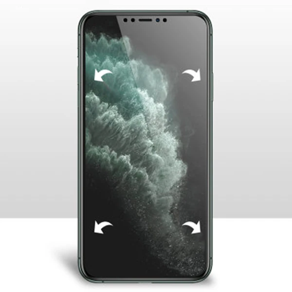 İPhone 11 Pro Max 6.7 Film Ön Arka Full Koruyucu Membran Nano Hidrojel Koruyucu Set - Şeffaf 2