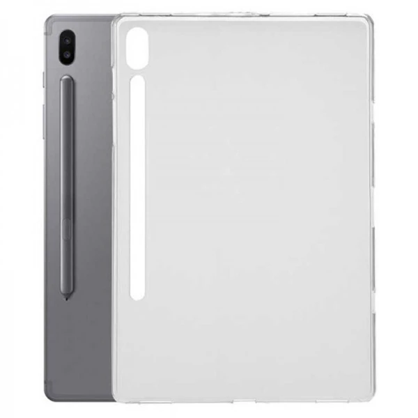 Ally Galaxy Tab S8 Plus S7 Plus S7 FE T970 Ultra Koruma Silikon Kılıf - Şeffaf 2