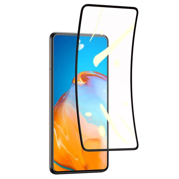 Baseus Huawei P40 0.15mm Full Kaplayan Ekran Koruyucu 2 Adet Set - Siyah