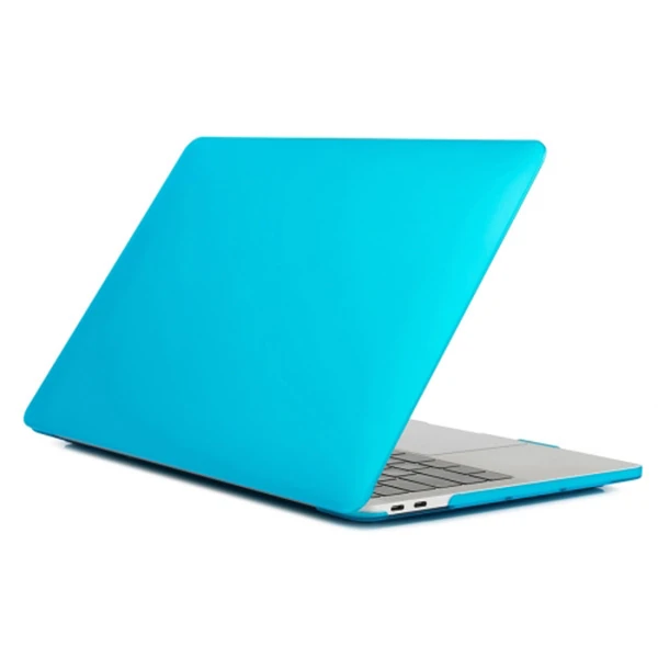 Macbook Air 13 A1369/A1466 Kristal Kapak Koruma Kılıf - Mavi