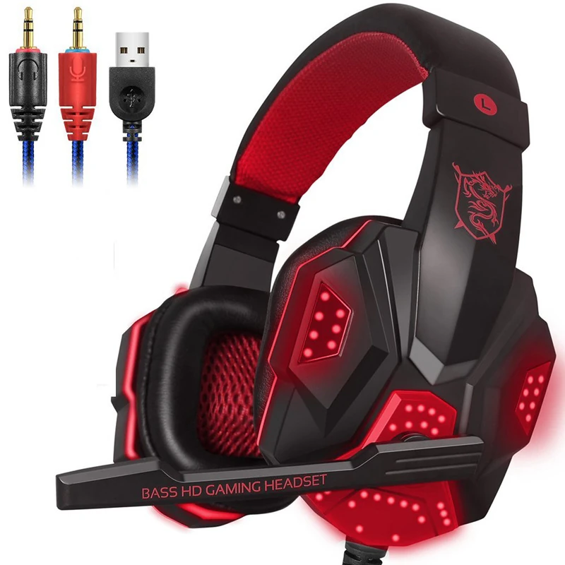 Plextone Pc780 Kablolu Oyuncu Gaming Kulaklık - Mavi-Beyaz