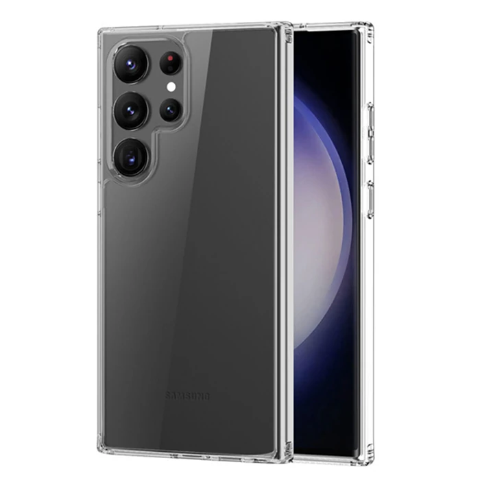Dux Ducis SM Galaxy S23 Ulta Clin Series Shockproof Şeffaf Silikon Kılıf - Şeffaf 2