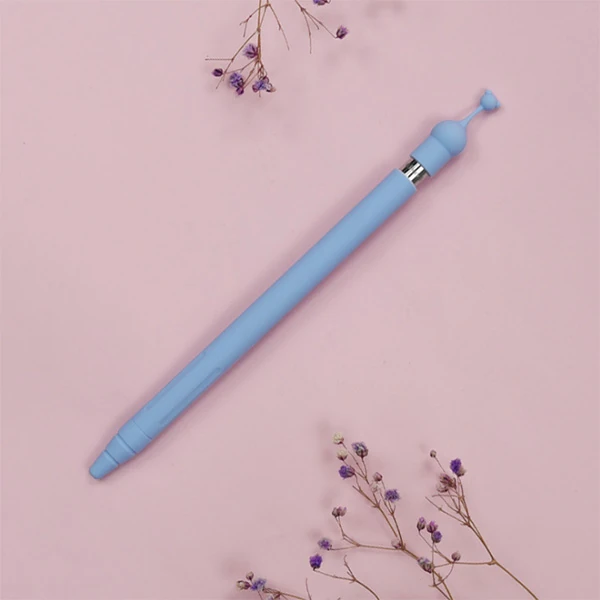 Ally Apple Pencil 1 İçin Silikon Kılıf Koruyucu - Sarı