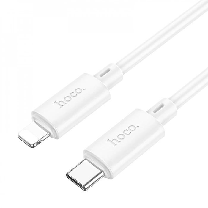 Hoco X88 20W Type-C to iPhone Lightning Hızlı Data ve Şarj Kablosu - Beyaz