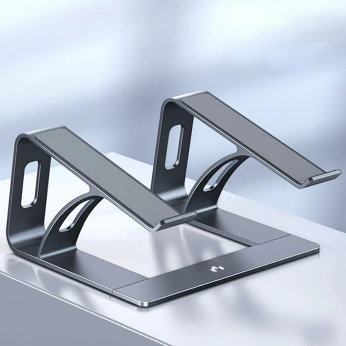 Ally MC LS653 Premium Ergonomik Alüminyum Laptop-Bilgisayar Standı - Gri
