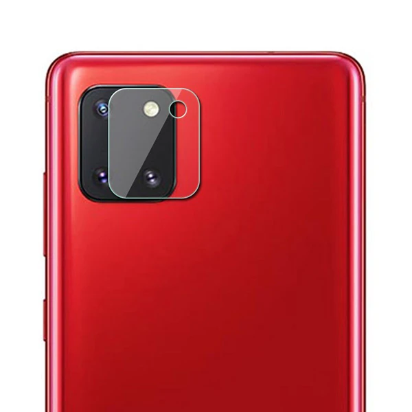 Ally SM Galaxy Note 10 Lite Tempered Cam Kamera Koruyucu - Şeffaf 2