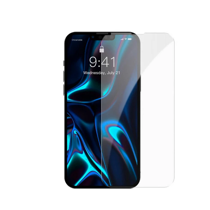 Baseus iPhone 13 Mini 0.3mm Tempered Full Cam Ekran Koruyucu 2 Adet Set - Şeffaf 2