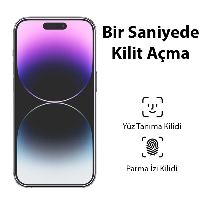 Ally iPhone 15 Pro Full HD Tempered Kırılmaz Cam Ekran Koruyucu - Şeffaf 2