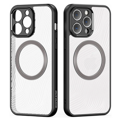 Dux Ducis iPhone 13 Pro Aimo Series MagSafe Premium Buzlu Sert PC-TPU Kılıf