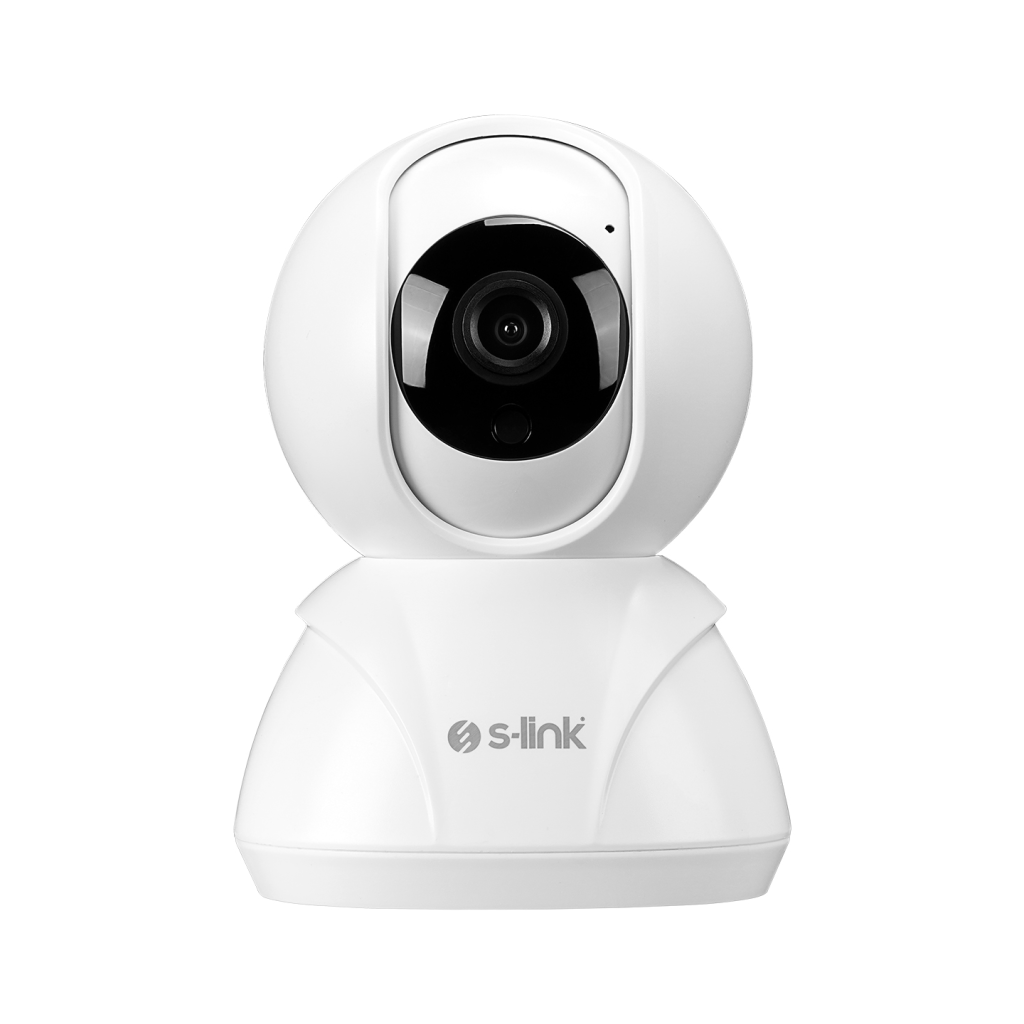 S-Link S-Lınk SL-IND02 Ev/Bebek Güvenlik Kamerası WiFi 2Mpix 3.6mm Lens 10m. Gece Görüşü Hareket algılama İki Yönlü Ses Micro SD Kartlı Tuya Yazılı...