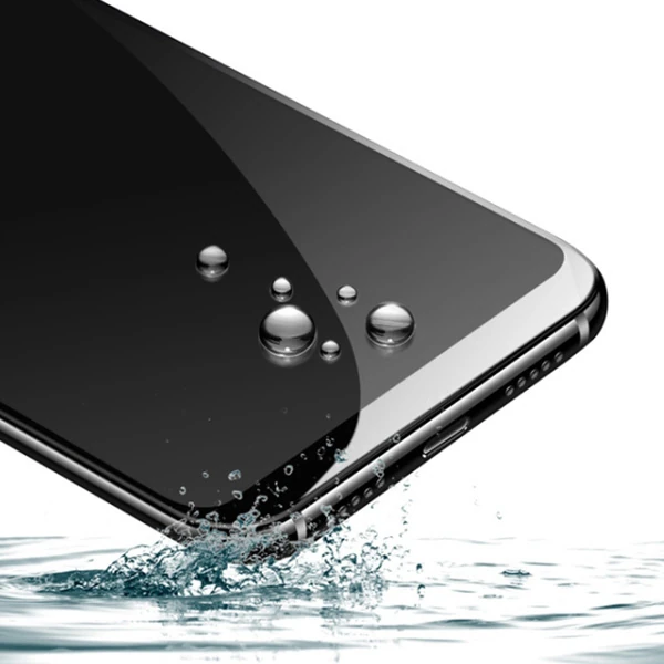 İPhone 11 Pro Max Metal Çerçeve Ön Arka 3D Full Tempered Cam Koruyucu - Rose Gold