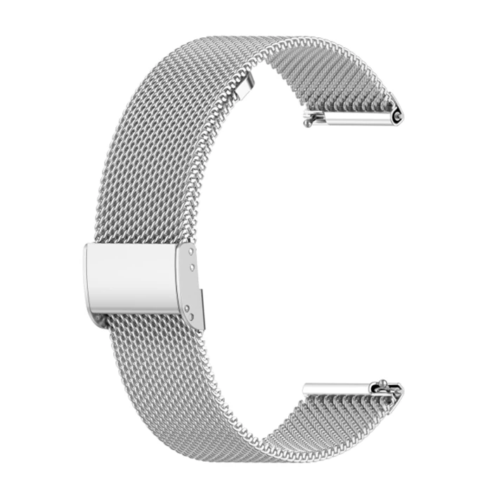 22MM Gear S3 Watch 4 -GT2 GT2E 46MM Kayış Kordon Milano Metal Klasik Kopça - Gold