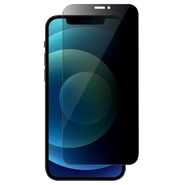 İPhone 12 Mini Privacy Gizli Hayalet Tempered Cam Ekran Koruyucu - RZ
