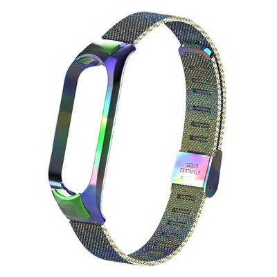 Xiaomi Mi Band 5 Metal Kayış Kordon Kopçalı Milano Loop