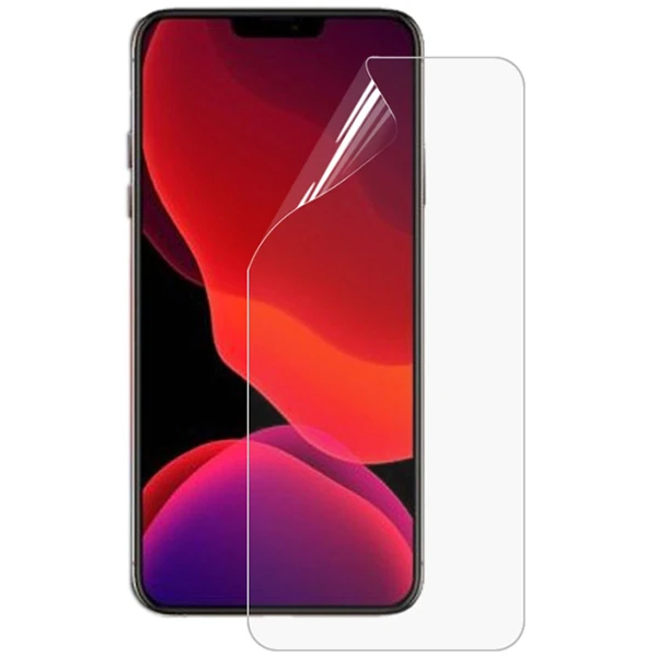 İPhone 12 Mini 5.4 Full Kaplama Hidrojel Film Full Ekran Koruyucu - Şeffaf 2